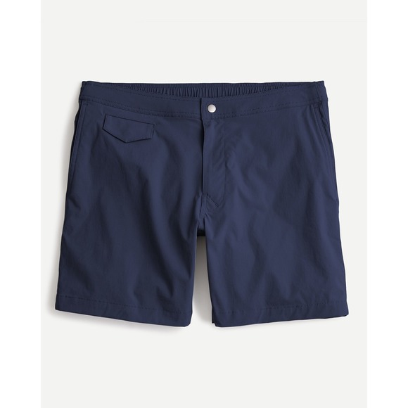 J.CREW Other - J. Crew Men's Eco Pool Shorts Swim Trunks Navy Blue 7" Inseam J0057 Size 32